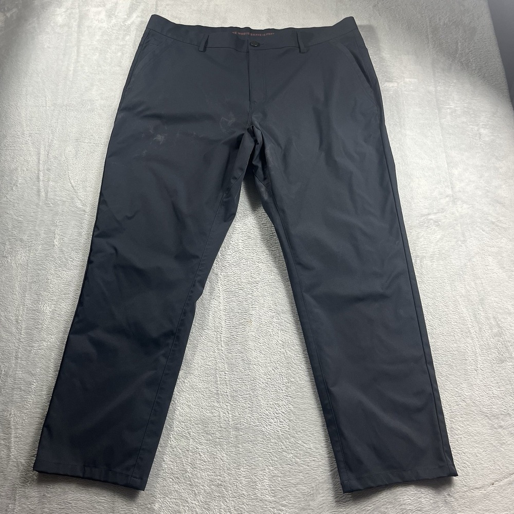 Marcus Pierce Renegade Slim Fit Stretch Men's Dress Pants Navy Size 40x28*